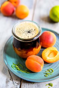 Barleycup with apricots